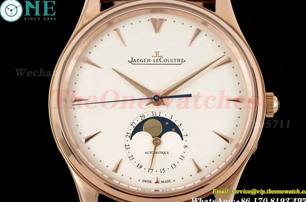 Ultra Master Moonphase White LE RG AZF A925 Stk Thin 0122